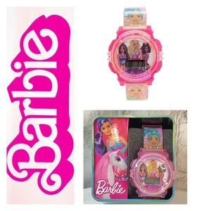 🐘🐘💓 Mattel Barbie Girls LCD Watch